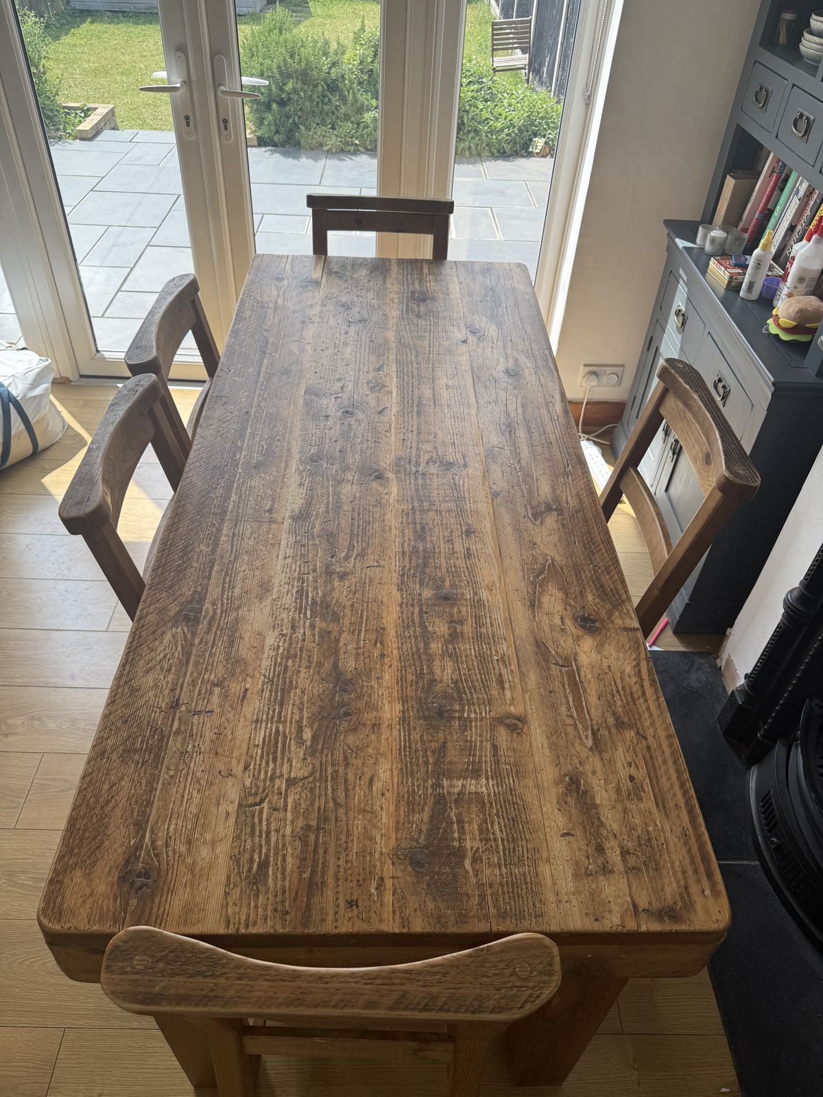Farmhouse Table For 6 People photo vinterior
