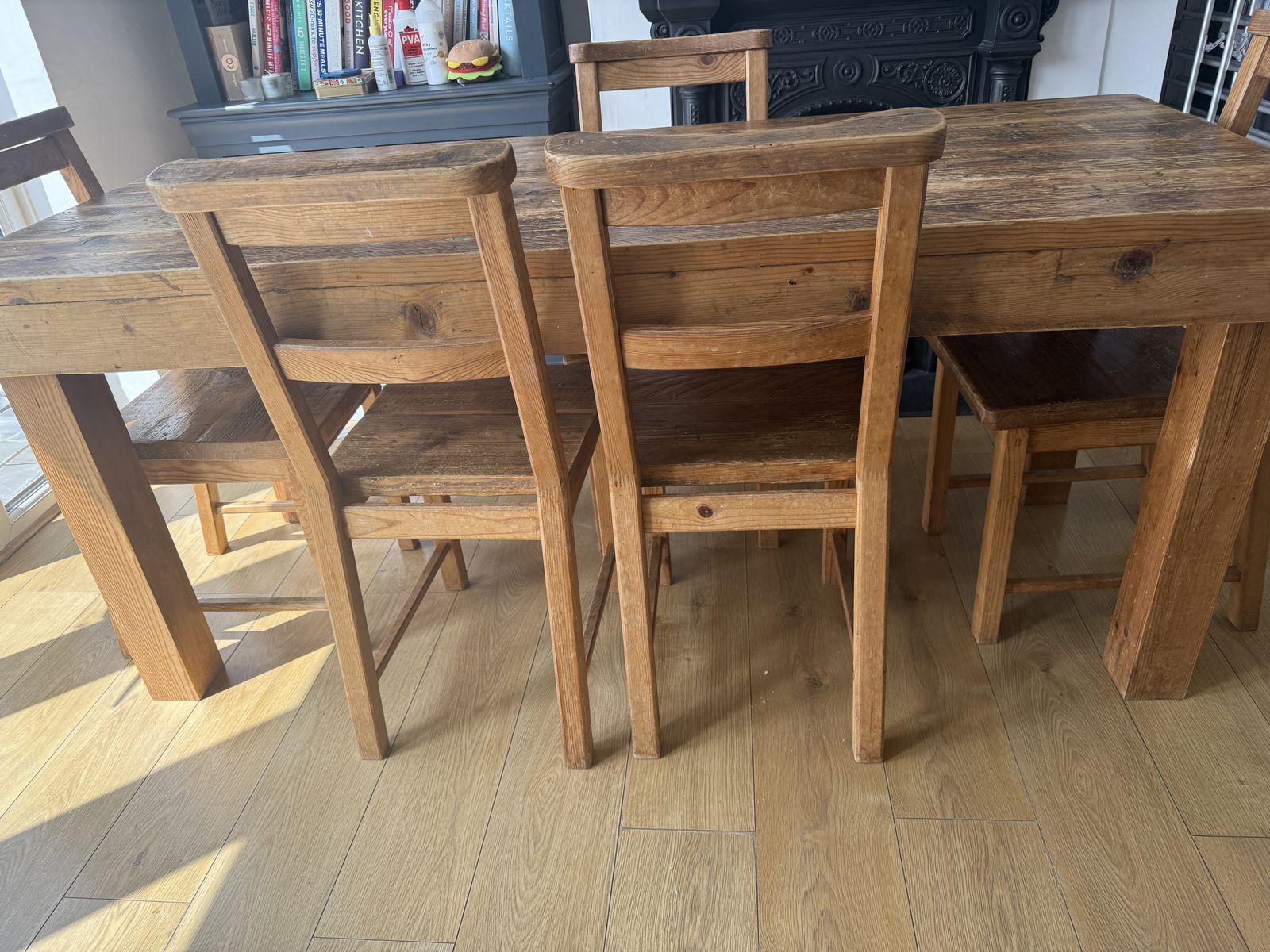 Farmhouse Table For 6 People photo 250.0