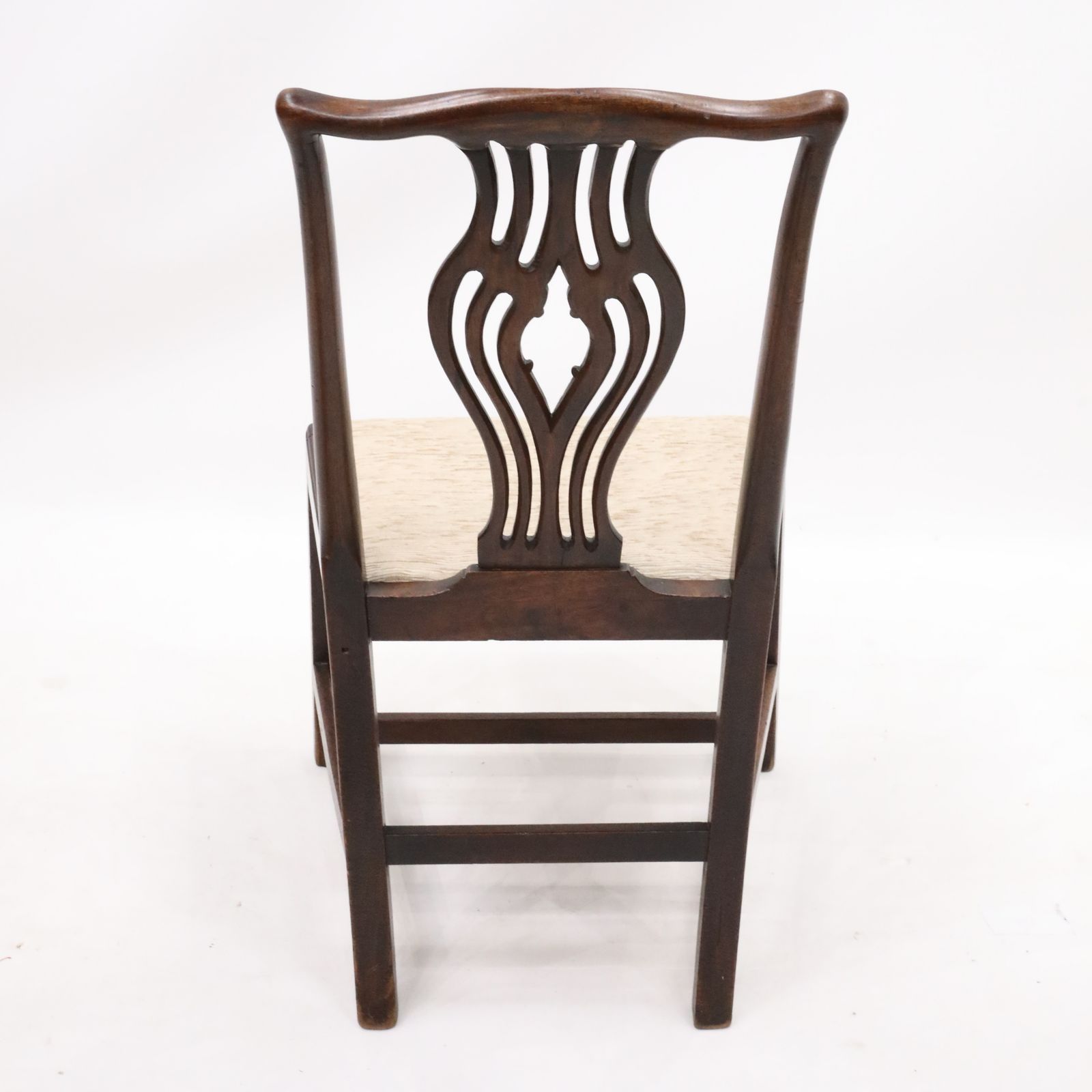2 Oak Georgian Dining Hall Bedroom Chairs Drop In Seat Free Uk Delivery photo vintage
