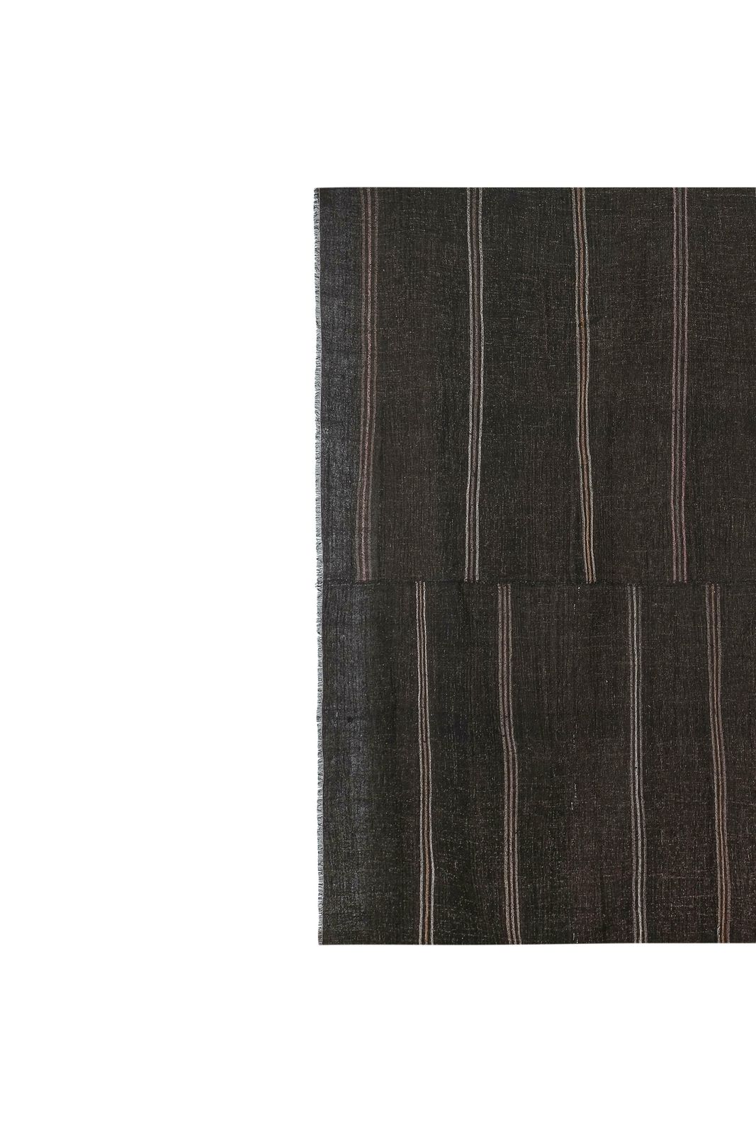 Mid 20th Century Nomadic Natural Goat Hair Turkish Kilim 289 X 370 Cm photo for sale