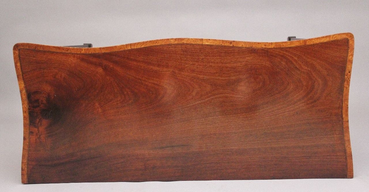 photo buy 19th Century Mahogany And Burr Elm Sideboard By “The Woodworkers Ltd, Kilkenny