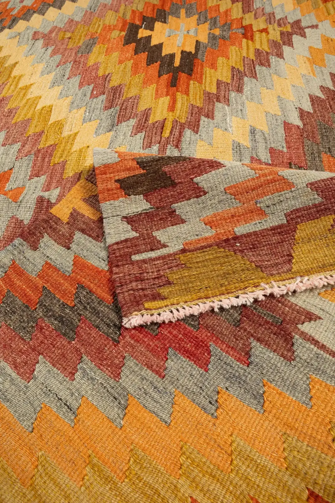 Cal Vintage Kilim 248x164cm, ca. jaren 1960 photo 2387.0