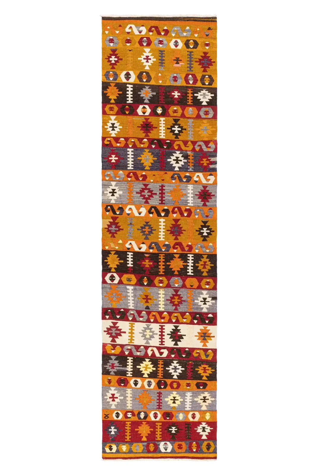 Balikesir Vintage Kilim 302x75cm