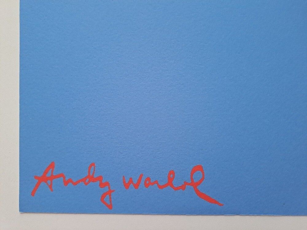 1980er Andy Warhol Signierte Limitierte Lithographie Mickey Mouse photo for sale
