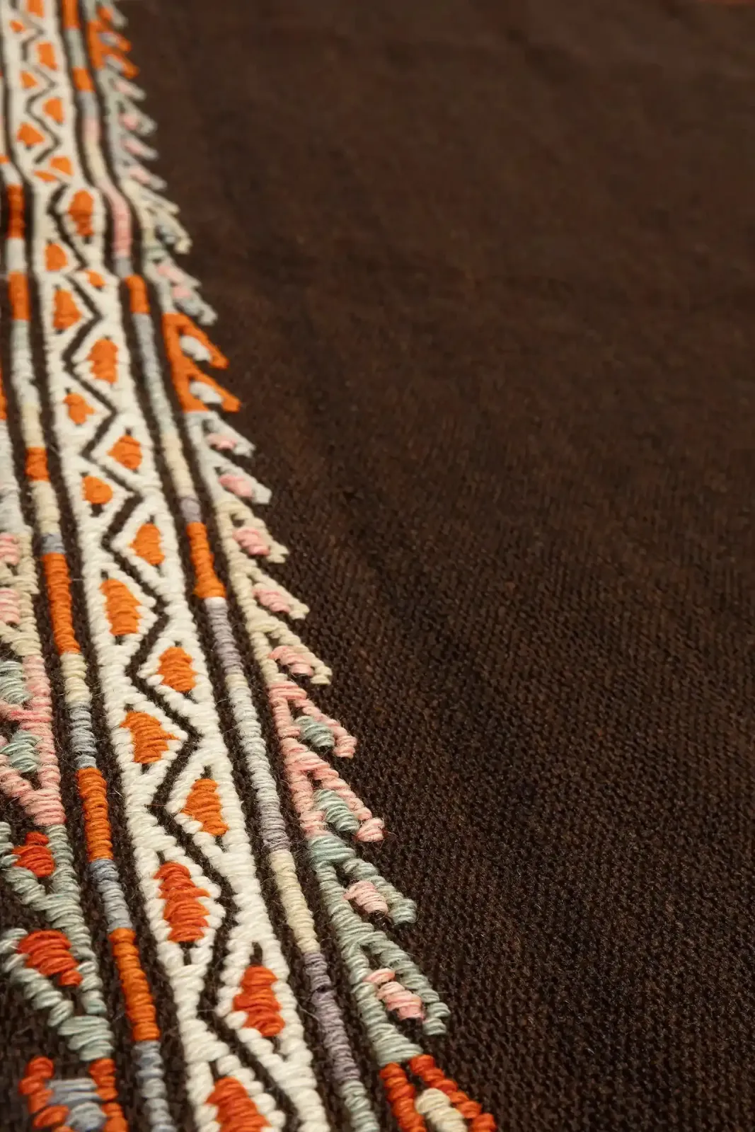 Afyon Vintage Kilim 113x110cm, 1960s photo 476.0
