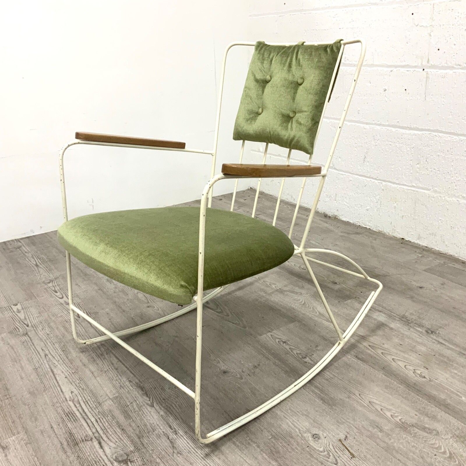 Vintage Mid Century Vintage Original Ernest Race Rocking Chair C1948 photo for sale