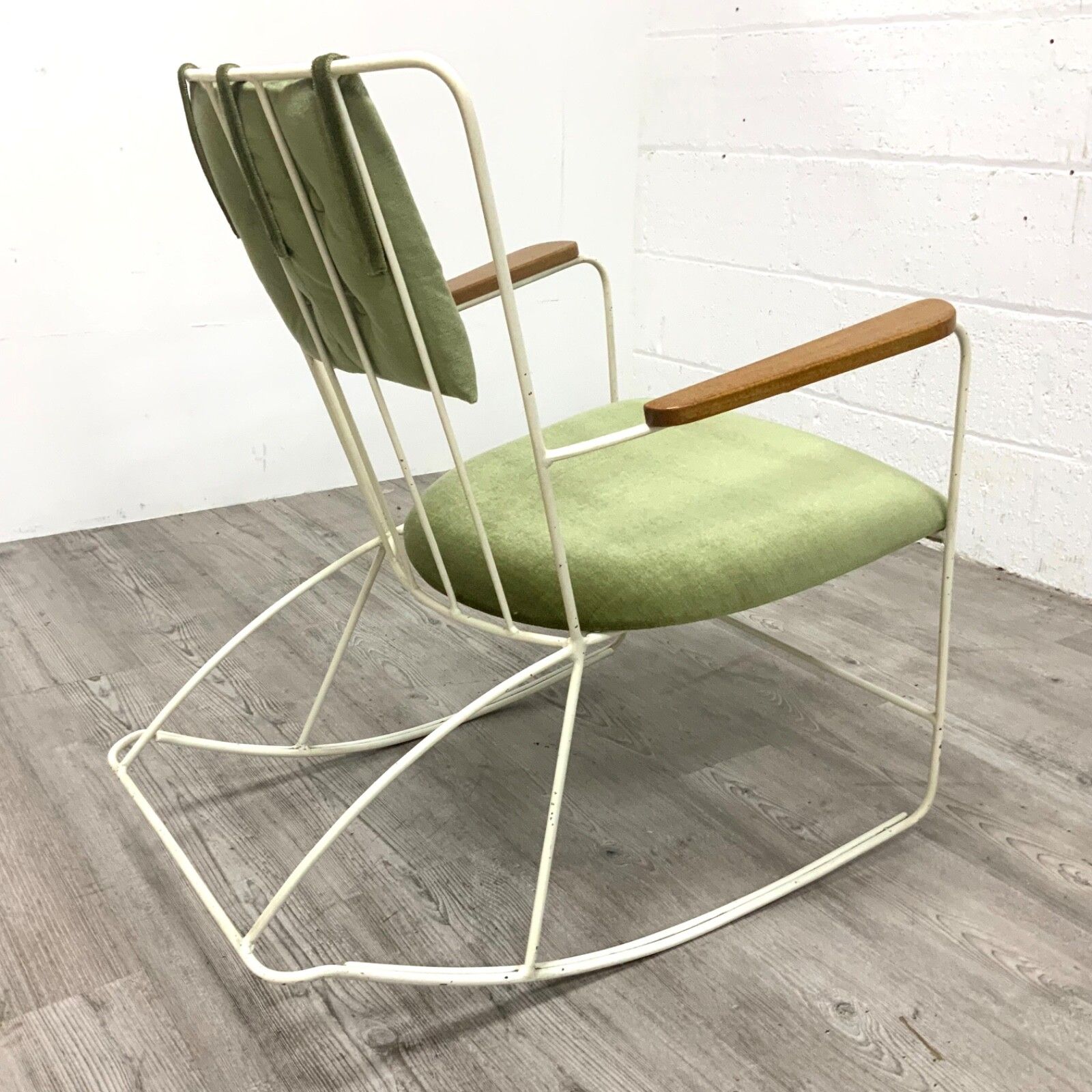 Vintage Mid Century Vintage Original Ernest Race Rocking Chair C1948 photo vinterior