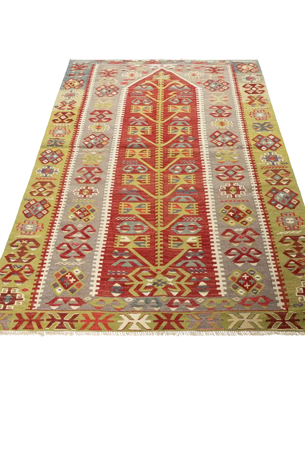 Eşme Vintage Kilim 162x112cm, 1960s photo for sale