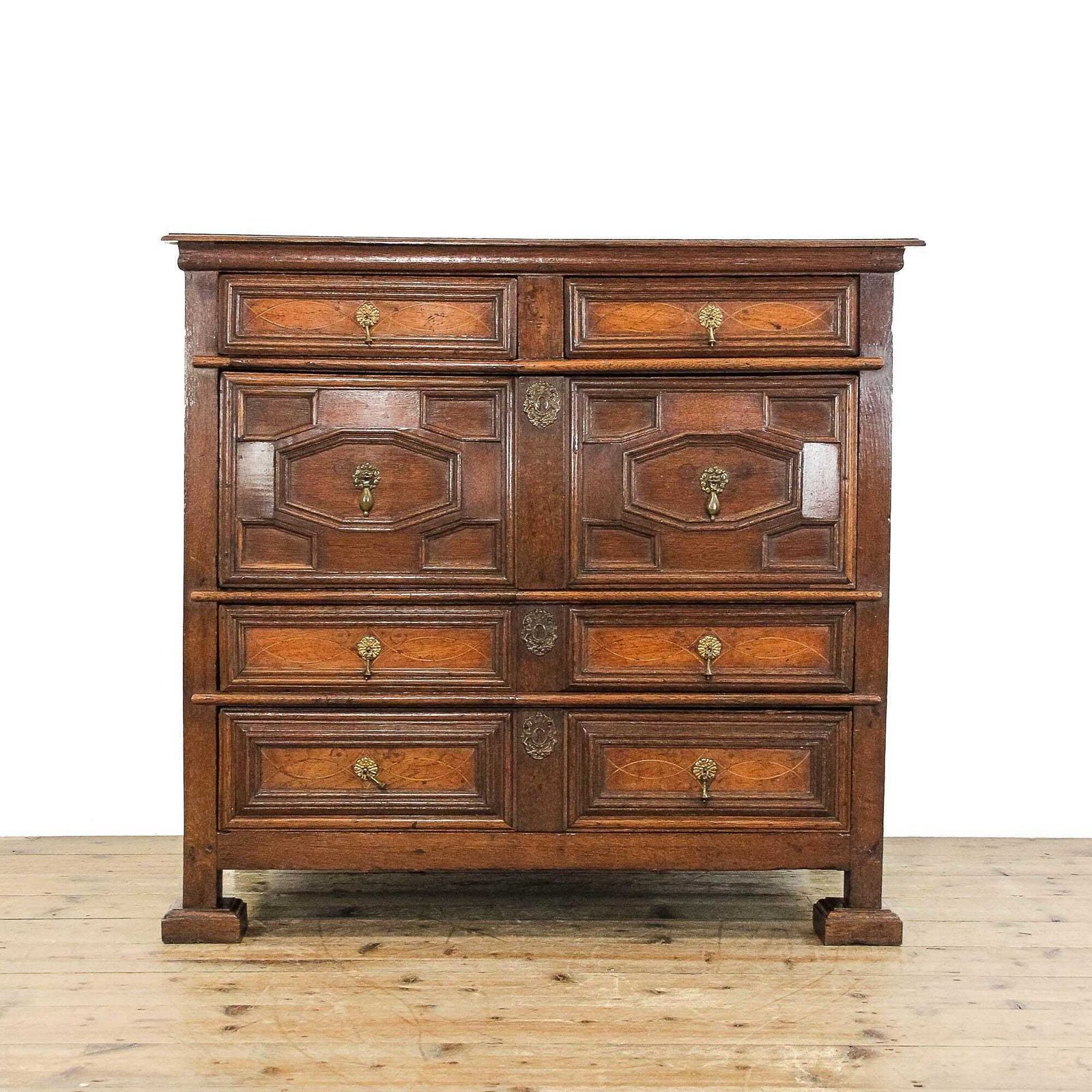 Antique 18th Century Walnut Chest Of Drawers