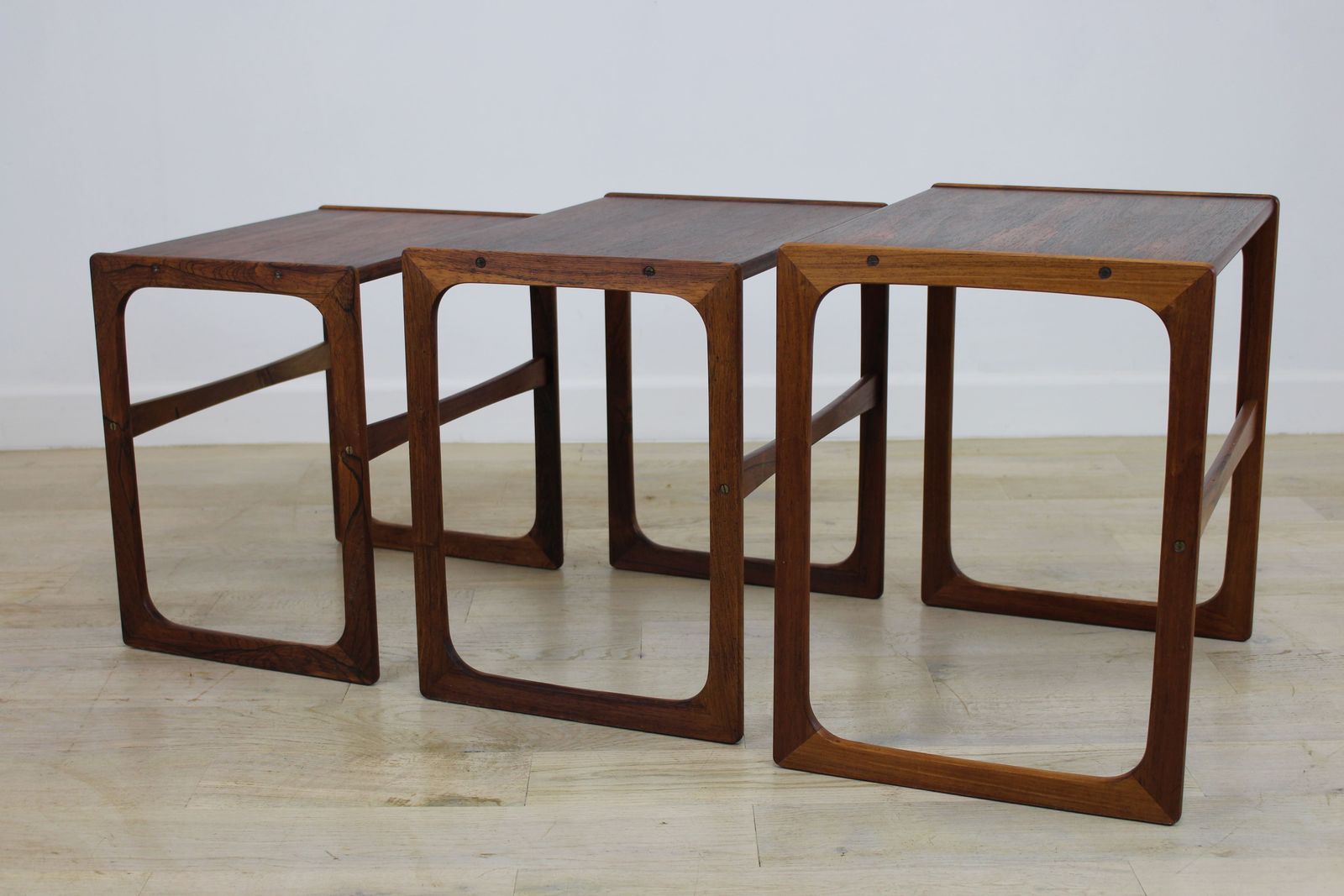 Danish Nest Of Tables By Gelsted Of Denmark photo vinterior