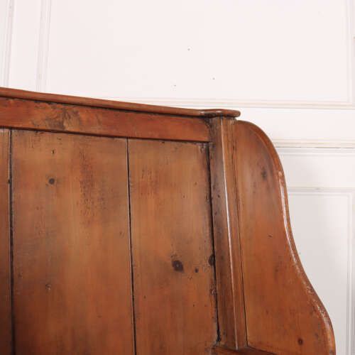 photo for sale Welsh Pine Settle, 1800s, Antique