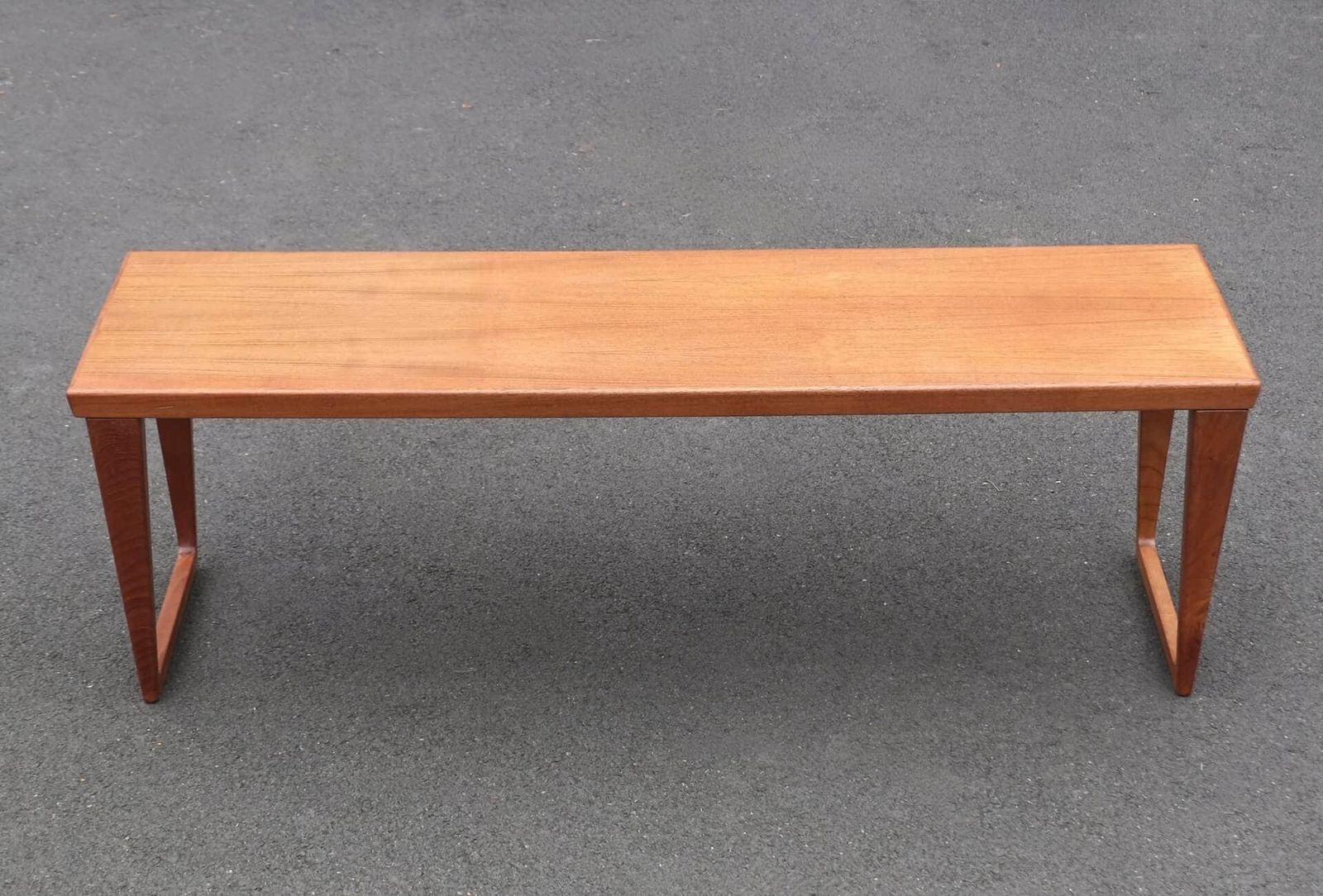 Kai Kristiansen Teak Bench And Drawers By Aksel Kjersgaard Denmark 1960's photo furniture