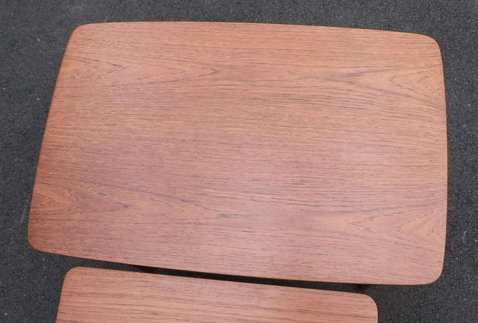Danish 1960’s Teak Nest Of Tables photo vintage