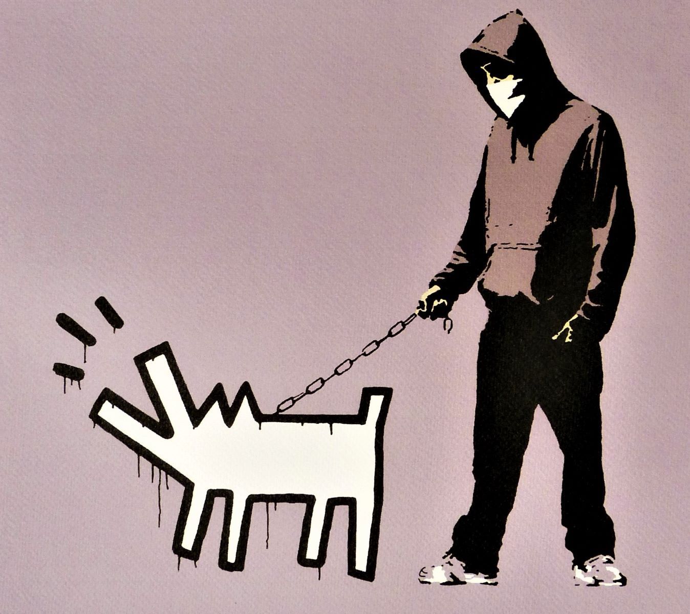 Banksy Choose Your Weapon Lithography Signed, Limited Edition 56/60 photo for sale