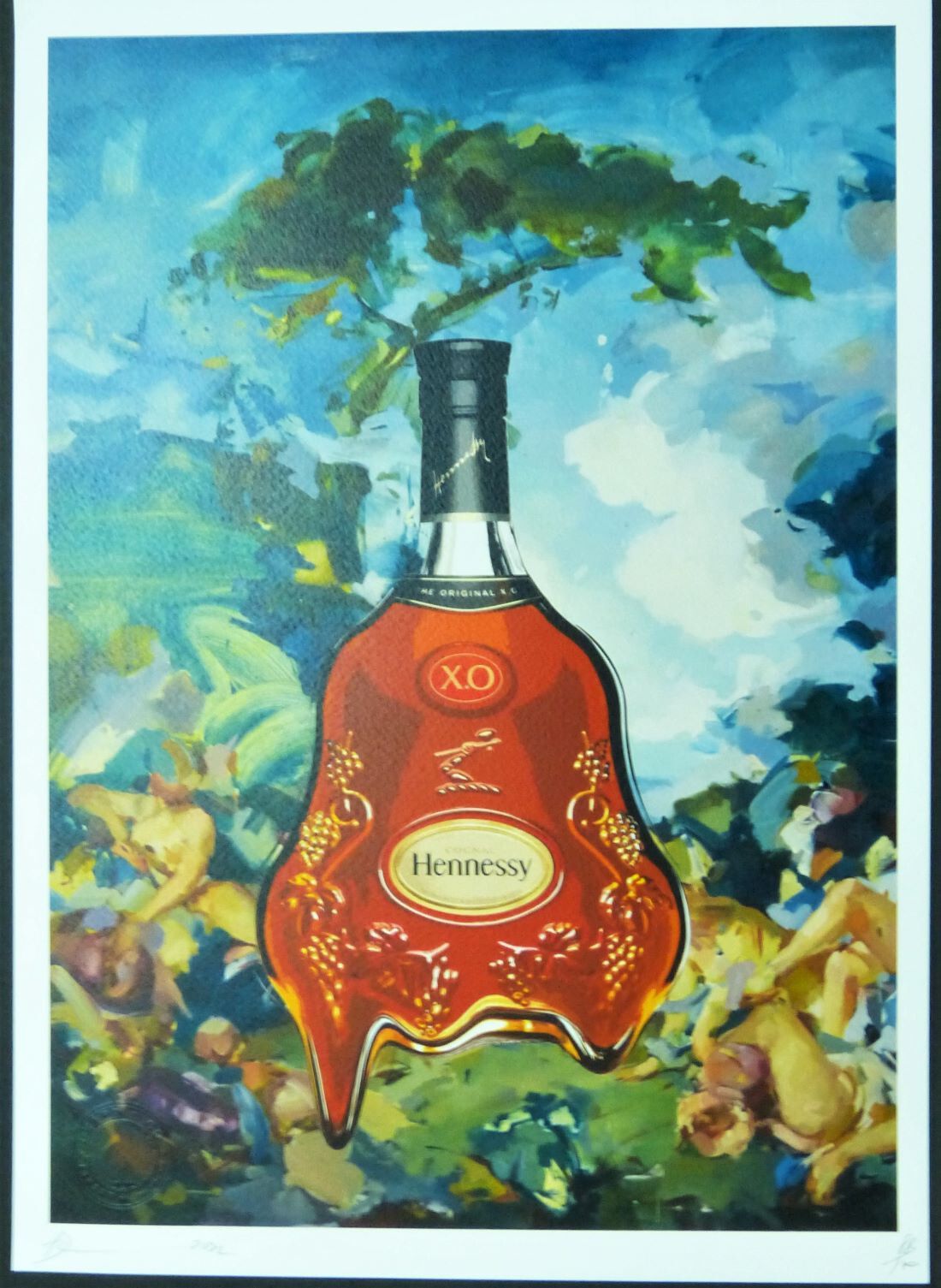 Death Nyc Hennessy Silkscreen Hand Signed And Numbered 88/100