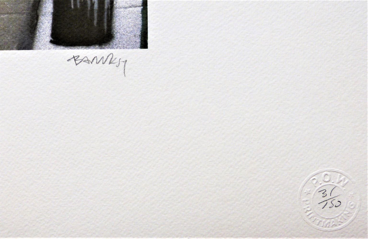 Banksy "New Orleans" Large Limit. Lithograph 70 X 50 Cm, Hand Numbered 31/150 photo for sale