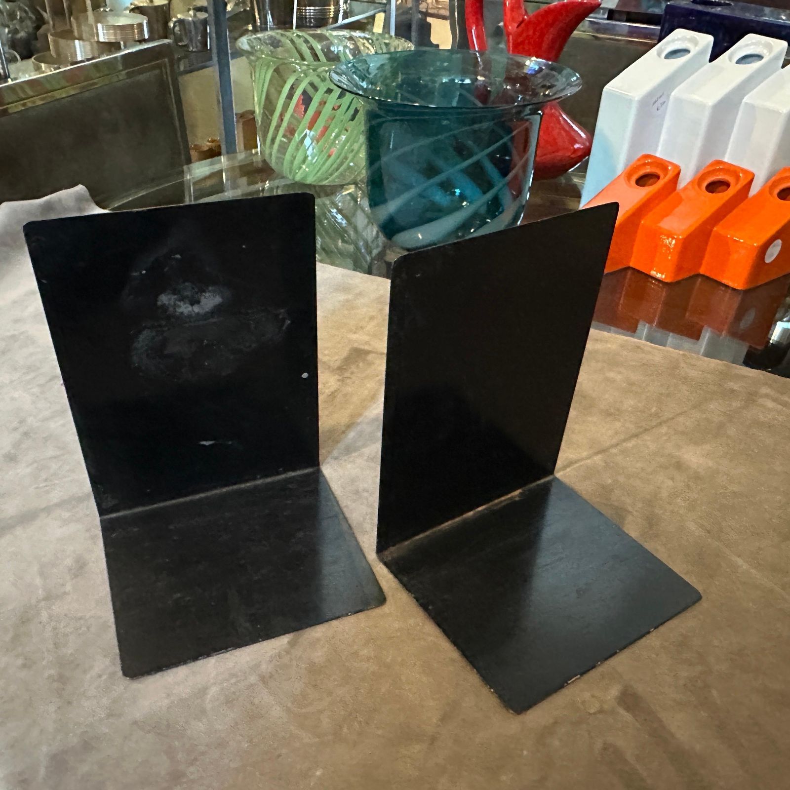 1960s Classical Set Of Two Bookends " Porta Di Venezia " By Piero Fornasetti photo Home Decor
