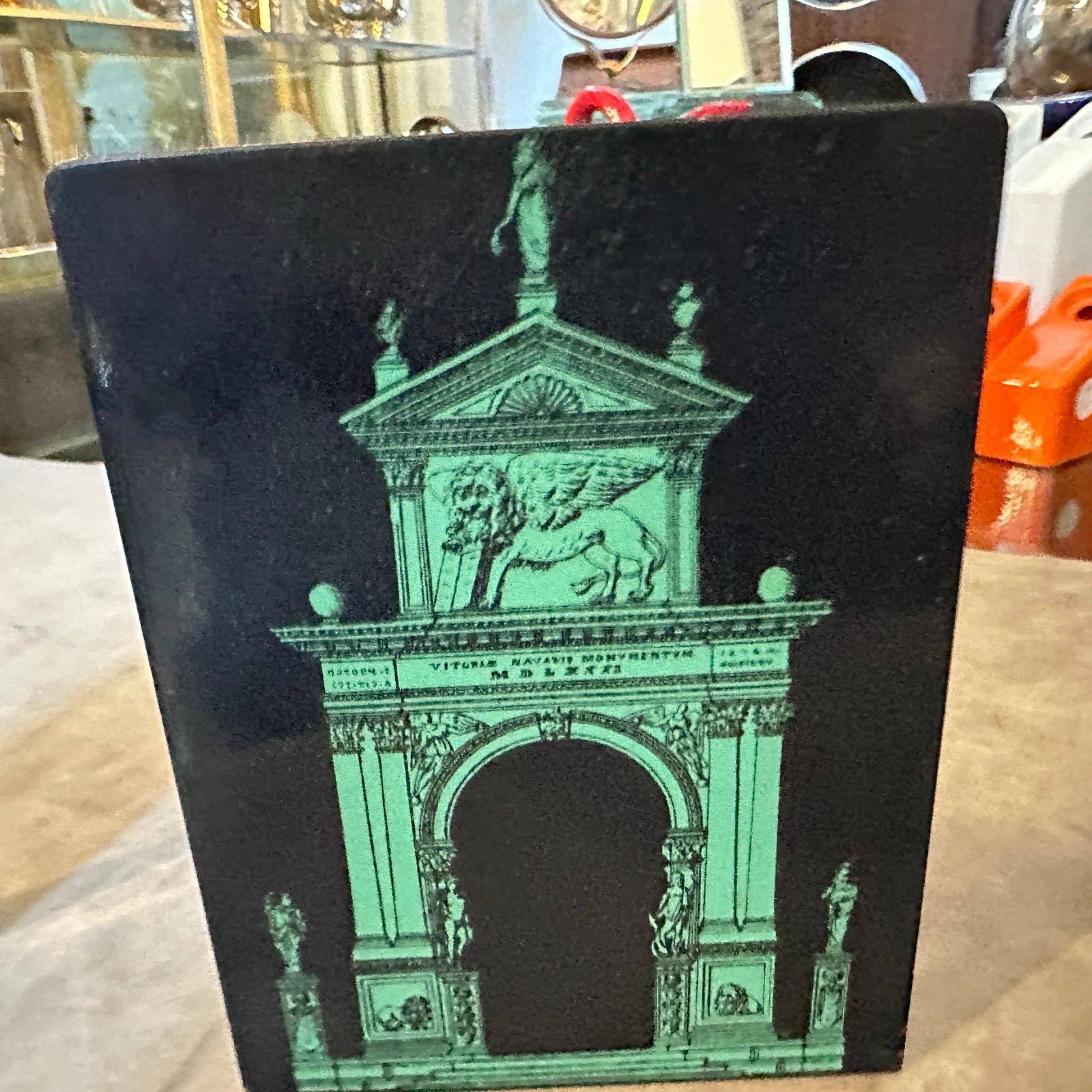 1960s Classical Set Of Two Bookends " Porta Di Venezia " By Piero Fornasetti photo buy