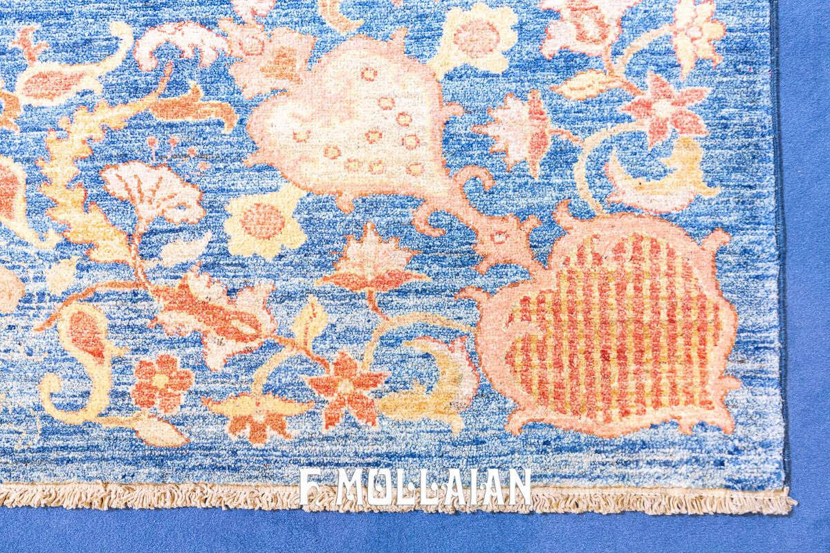 Modern Rug Sky Blue Field Contemporary Design Yadan Deco’ (228×172 Cm) photo 1702.0