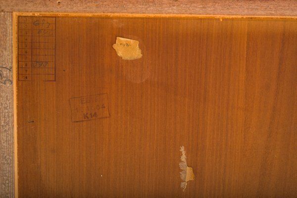 Diamond Point Mahogany Credenza By Antoine Philippon & Jacqueline Lecoq For Behr, 1964 photo furniture