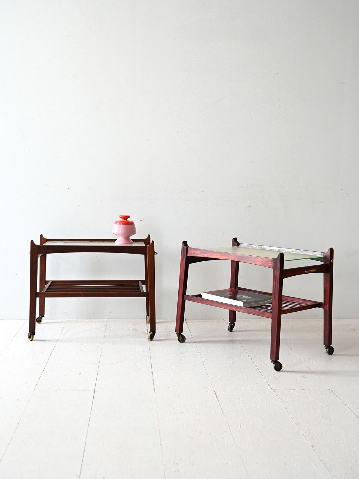 Pair Of Scandinavian Bedside Tables From The 40s/50s