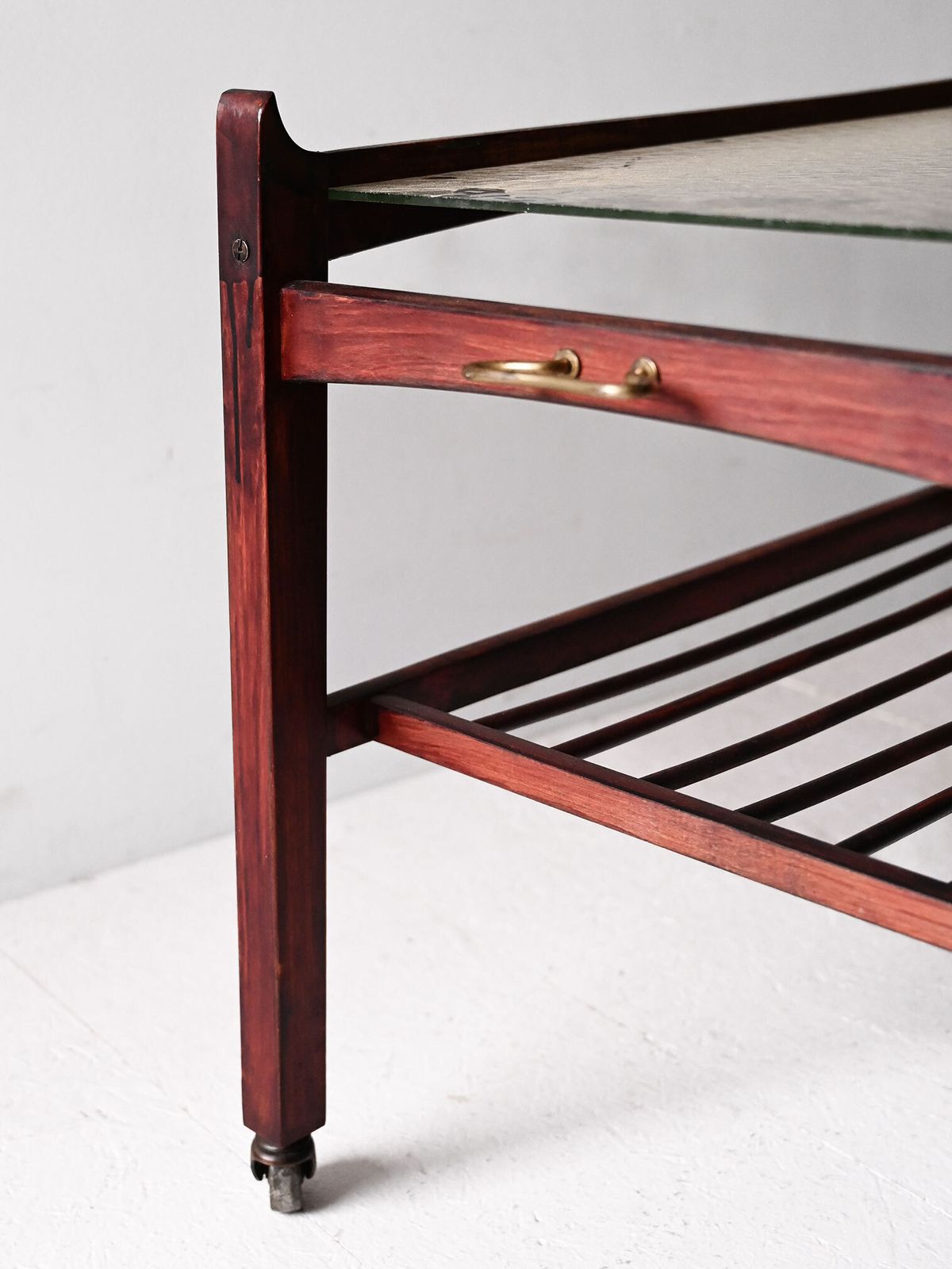 Pair Of Scandinavian Bedside Tables From The 40s/50s photo vintage