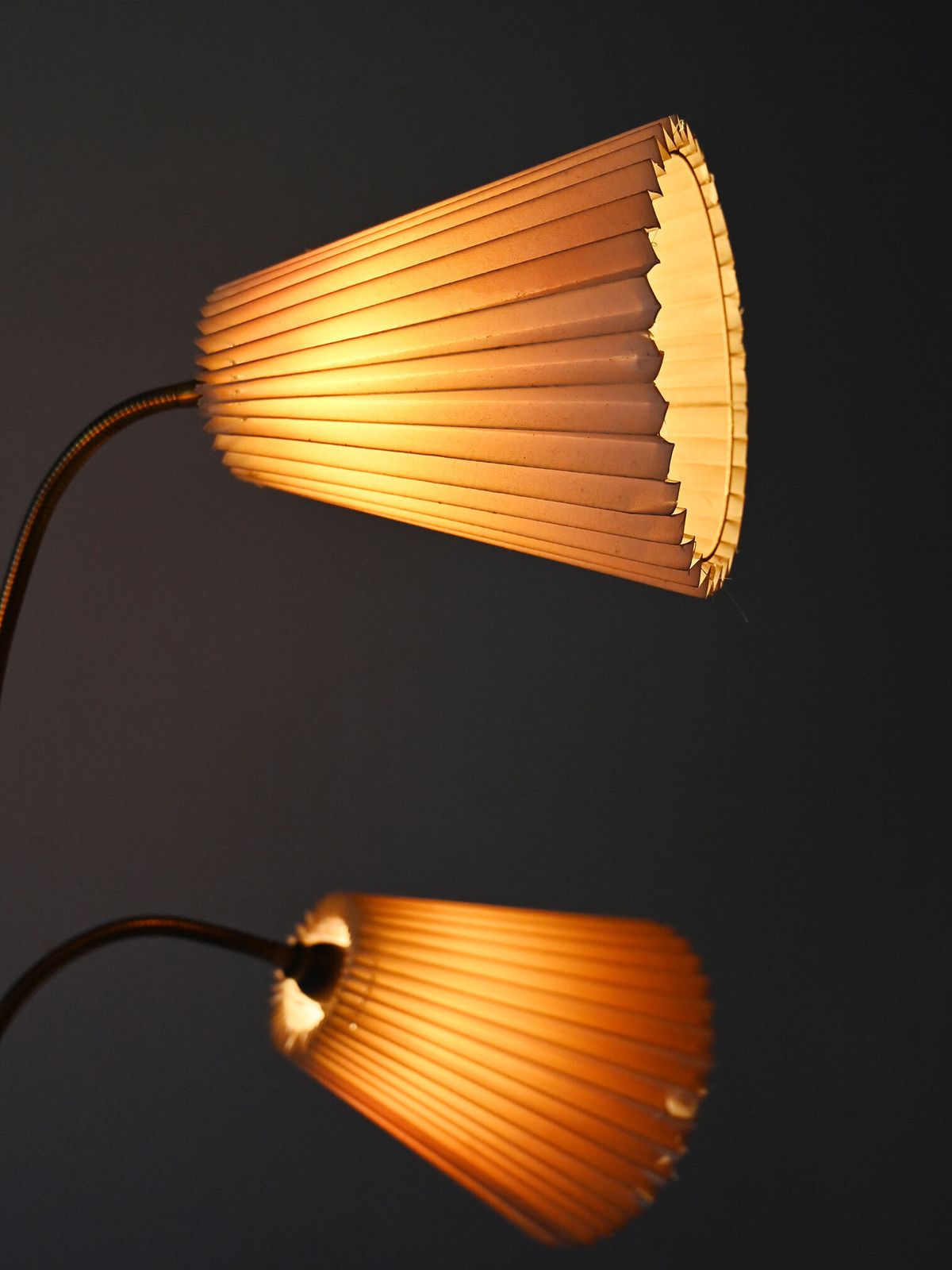 Scandinavian 1950s Three Arm Floor Lamp photo vintage
