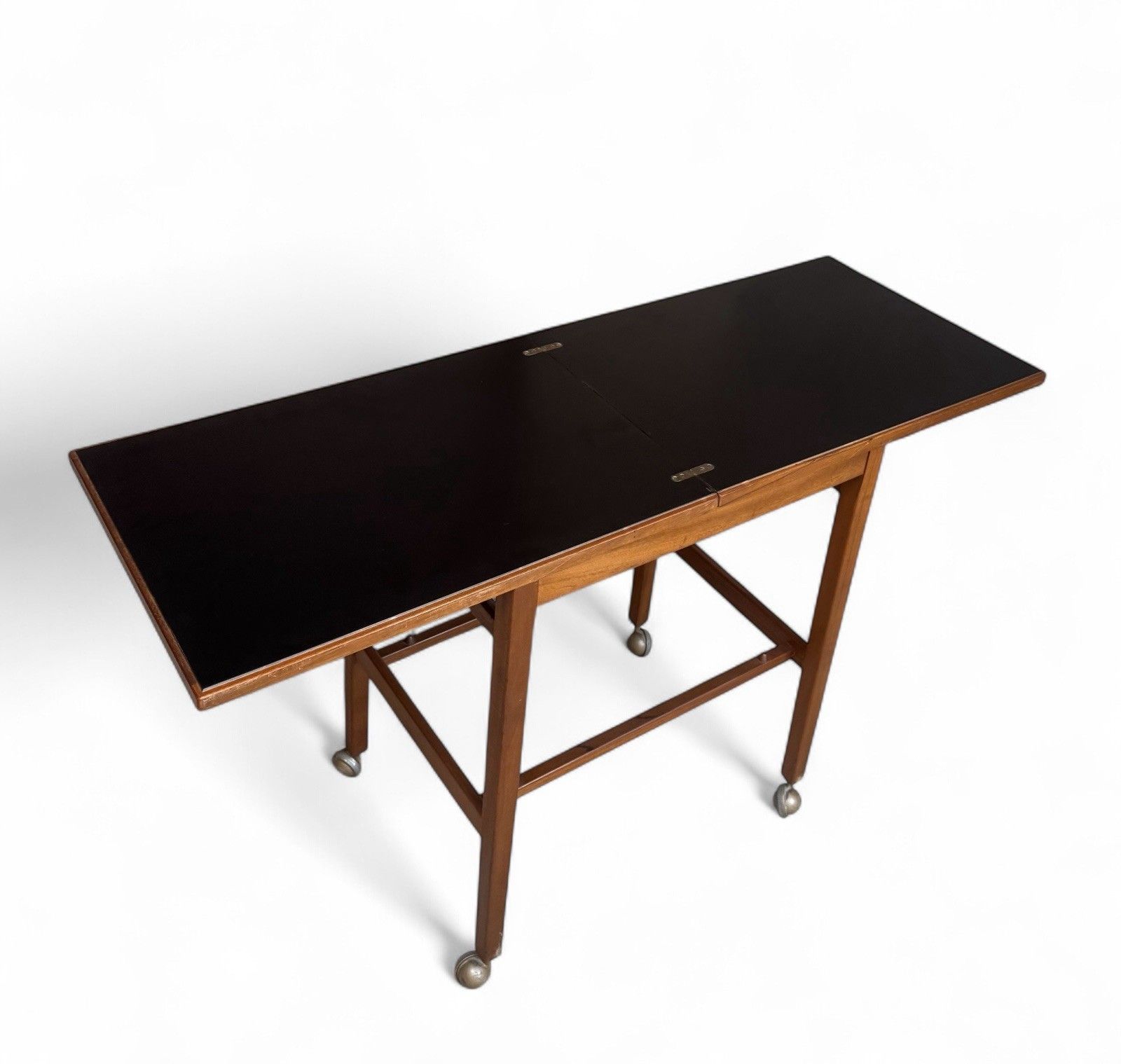 Nathan Teak Coffee Table Trolley Danish Style Mid Century Retro