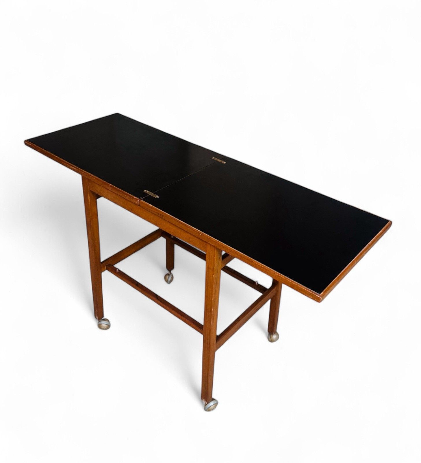 Nathan Teak Coffee Table Trolley Danish Style Mid Century Retro photo Furniture