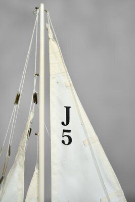 photo for sale Mid Century Scandinavisch Modern Houten J Class Ranger J5 Jachtmodel, Ca. Jaren 1960