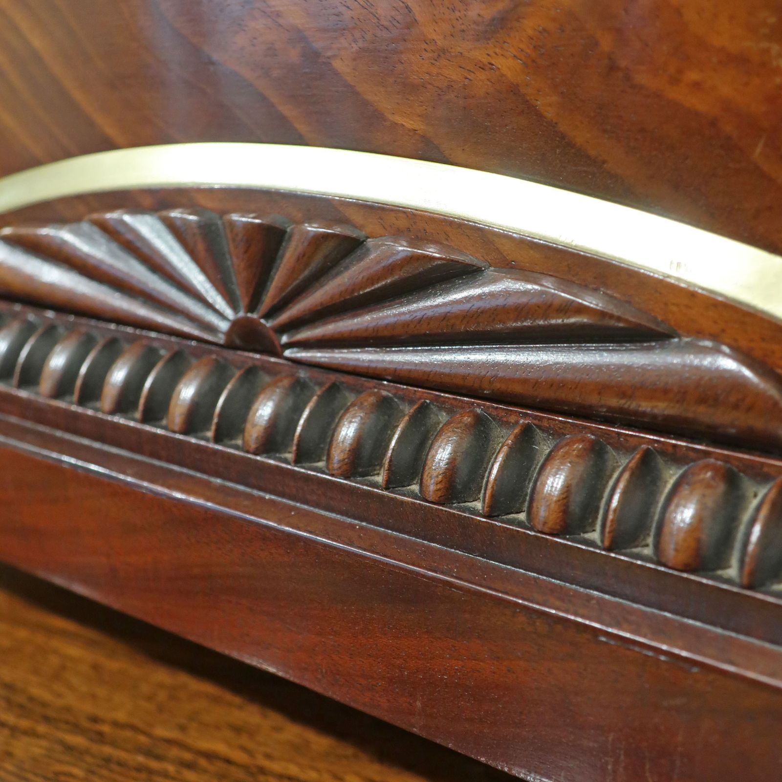 English Georgian Mahogany Bracket Clock By Roskell Of Liverpool photo vintage