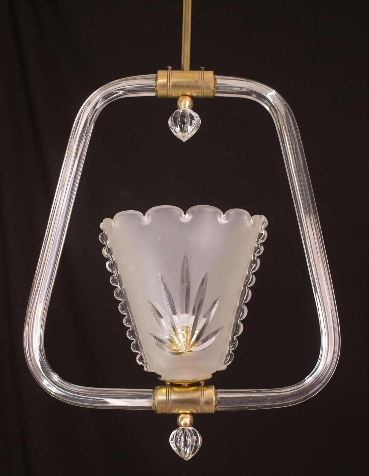 Charming Liberty Barovier And Toso Chandelier, 1940s photo 1564.0