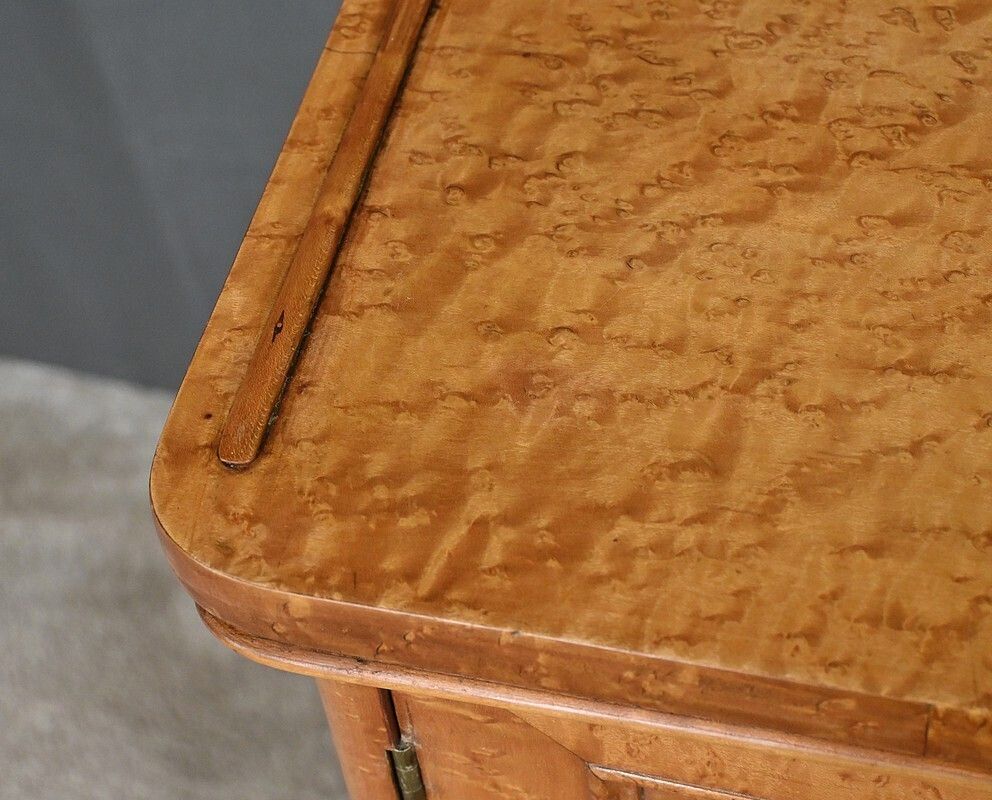 Mini Bar In Speckled Maple Burl – Late 19th Century photo buy