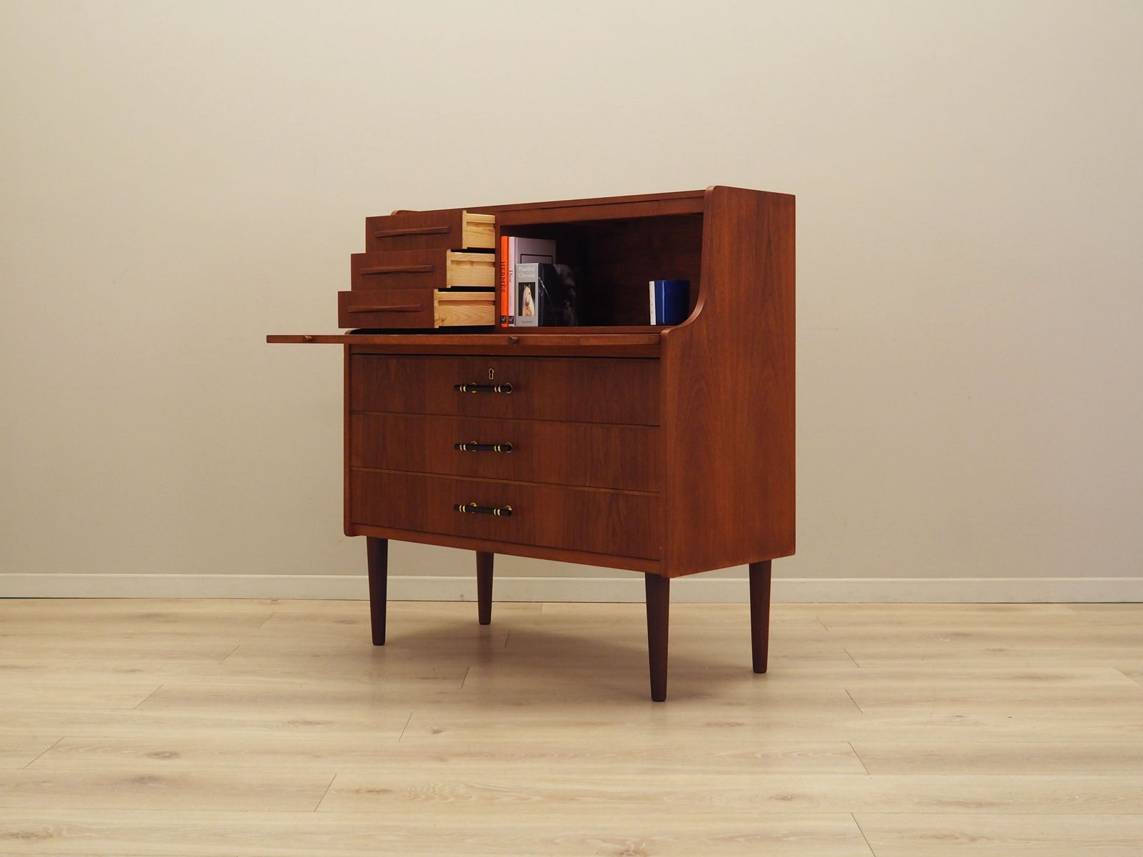 Teak Secretary, Danish Design, 1970s, Production: Denmark photo 1549.0