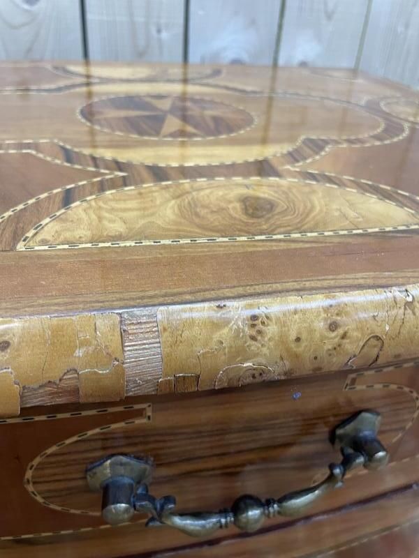 Paire De Tables De Chevets Ou Paire De Petites Commodes De Style Louis XIV photo for sale