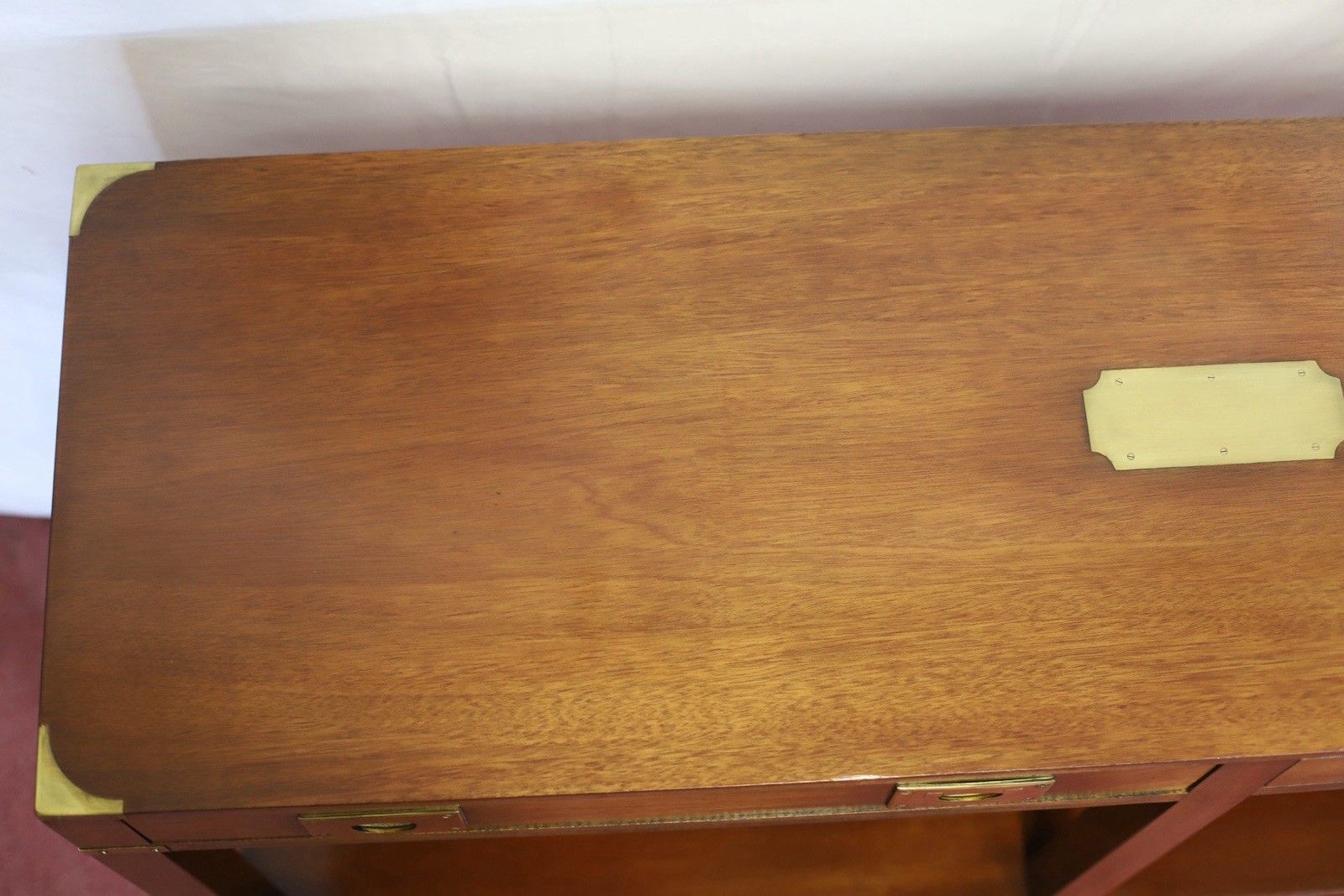photo buy Lovely Harrods London R.E.H Kennedy Military Campaign Console Table