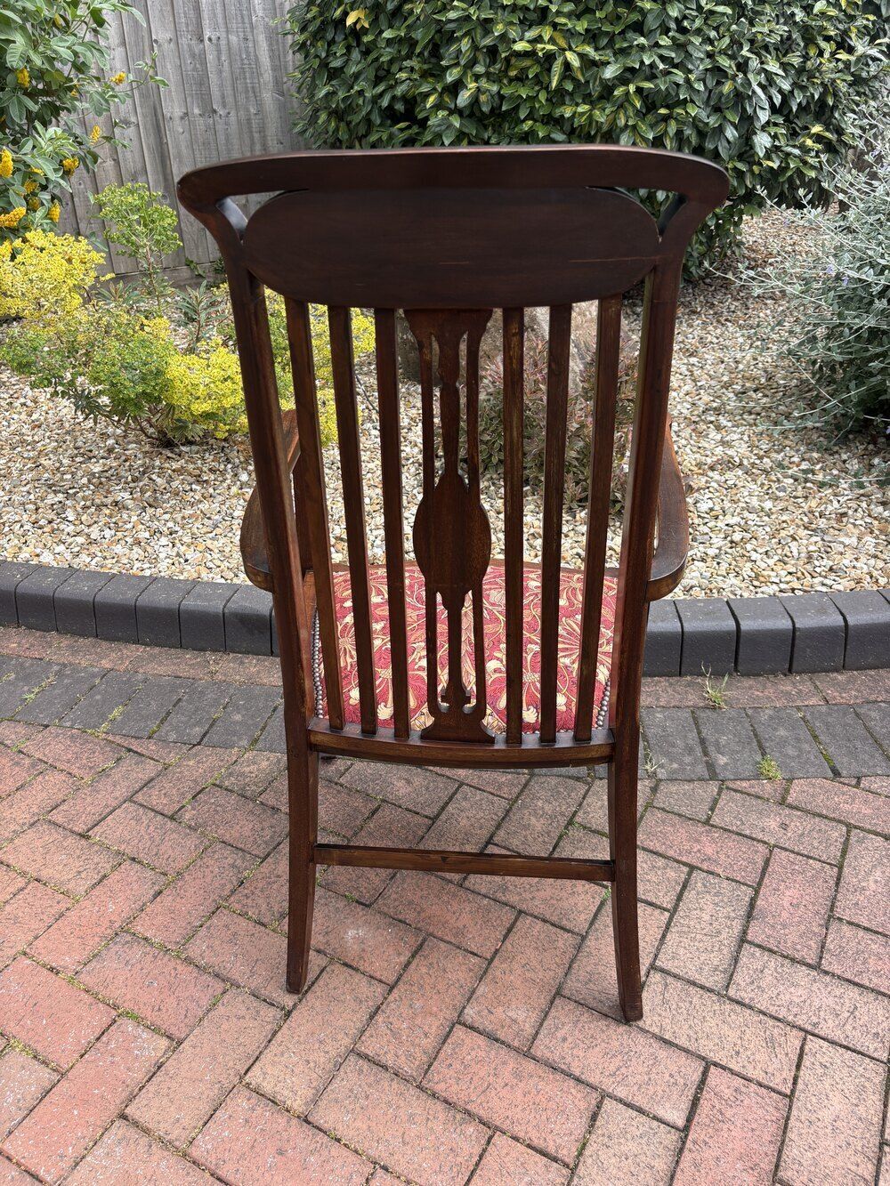 Art Nouveau Mahogany Armchair photo 445.0