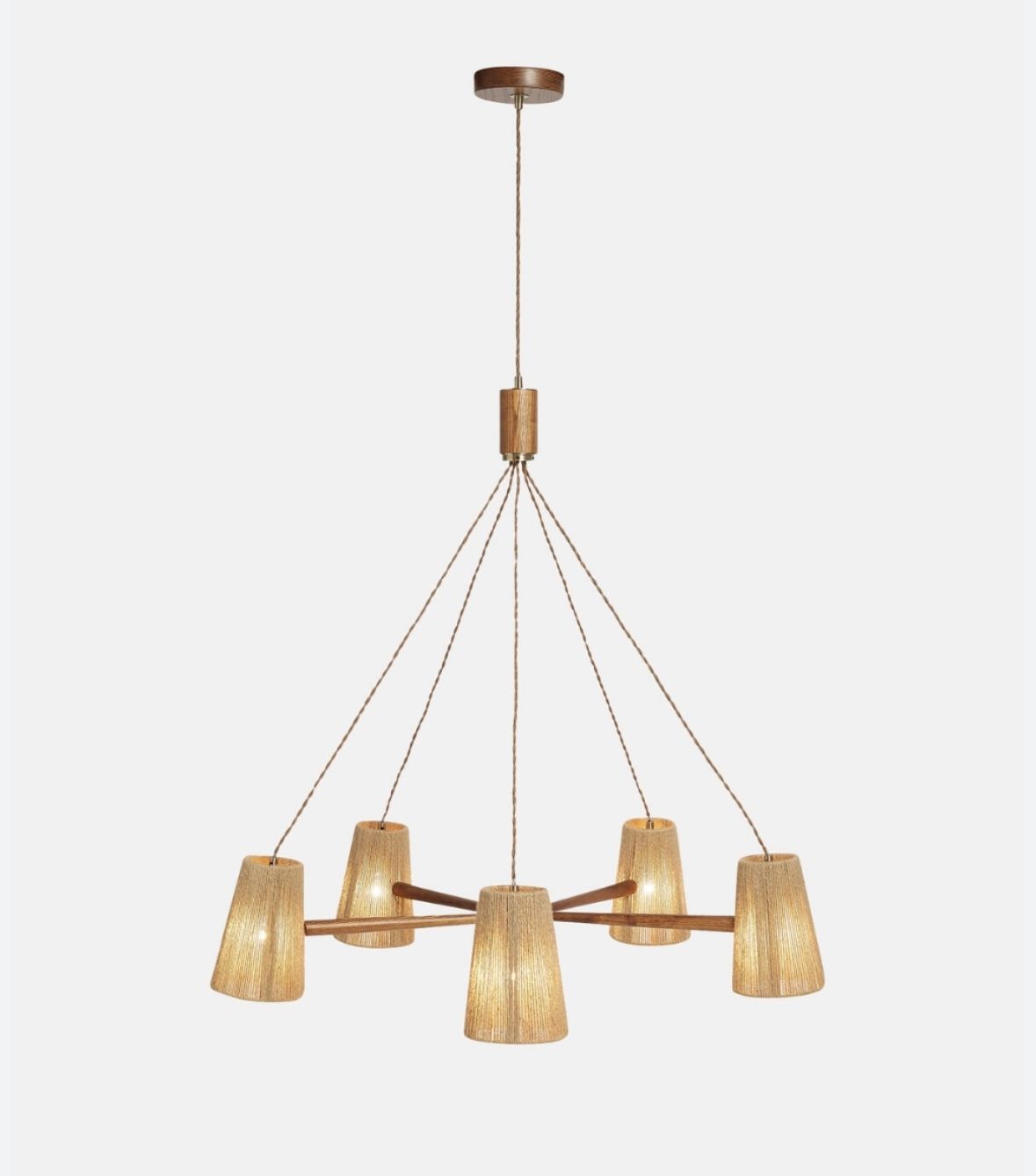 Wooden Chandelier   Soho Home photo for sale