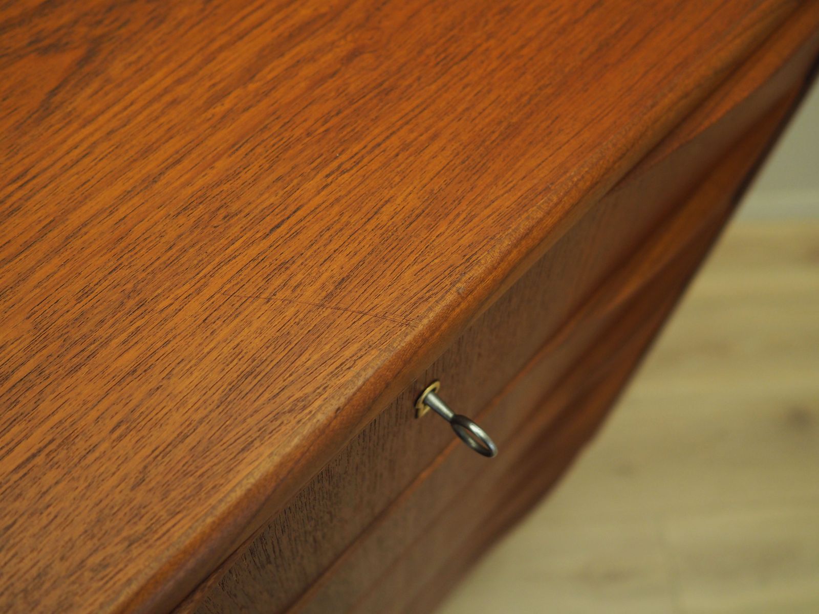 Teakhouten Ladekast, Deens Design, Jaren 1970, Productie: Denemarken photo vintage