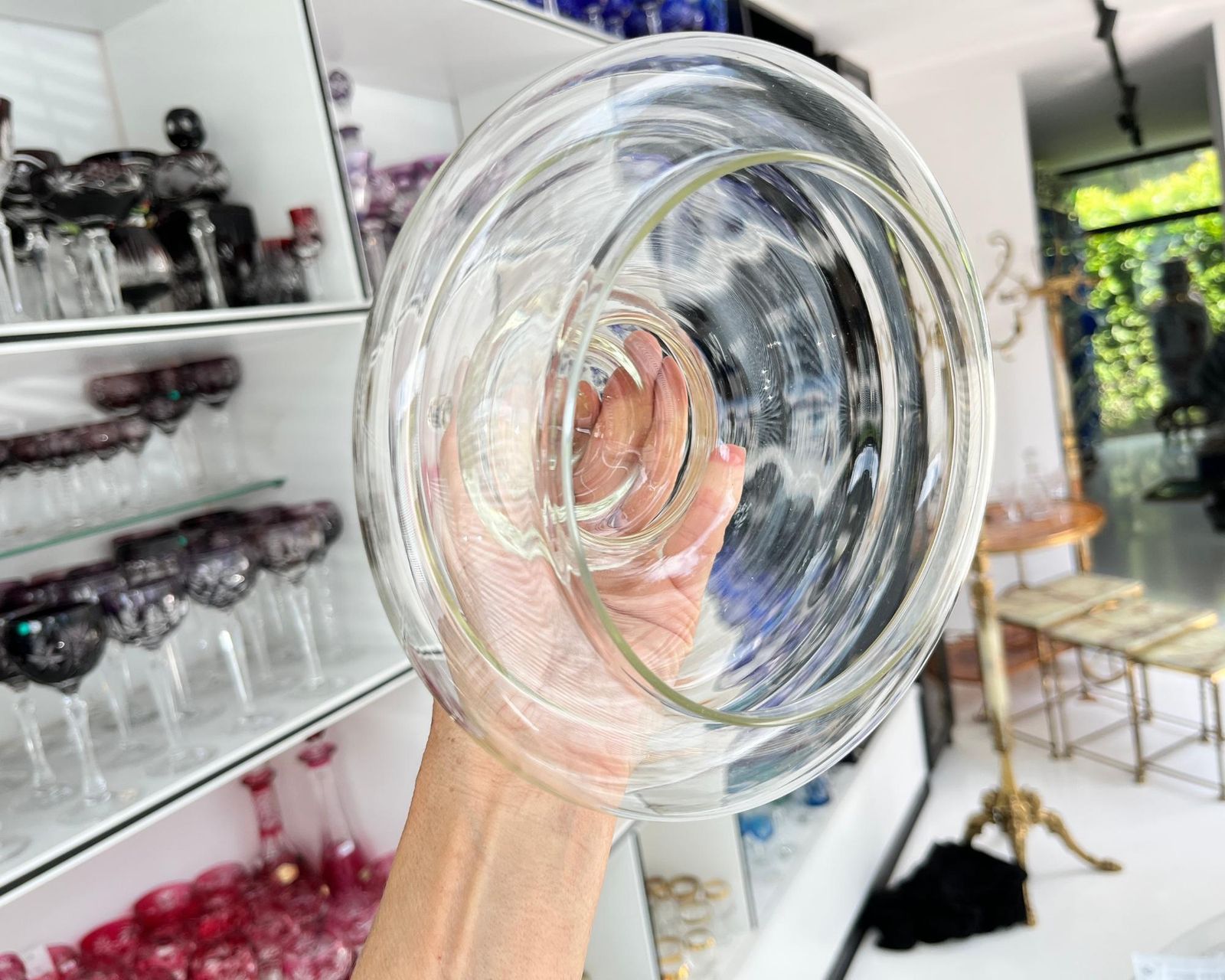 Franse Apothekerspot Van Glas | (1) photo buy