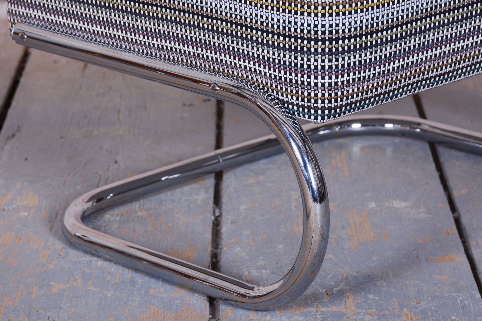 photo vintage Restored Bauhaus Armchair, By W. Gispen, Mücke Melder, Czech, 1930s