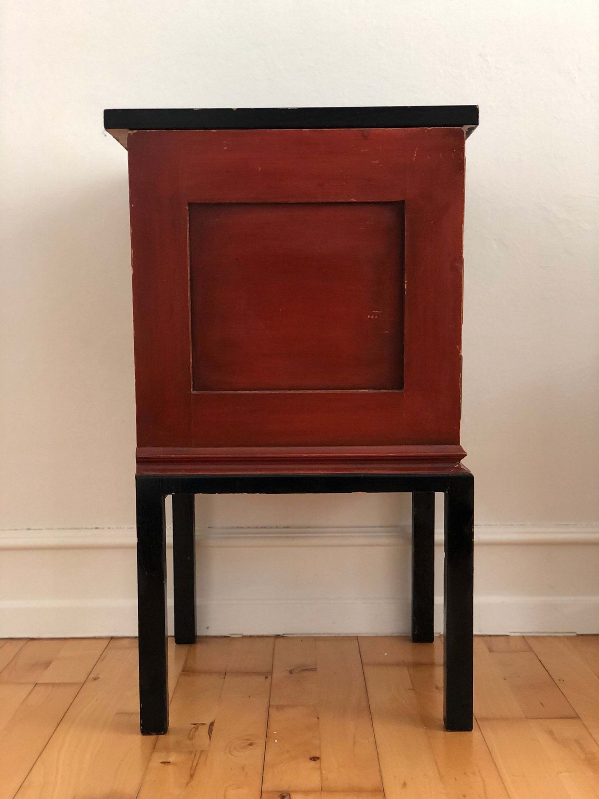Pair Of Vintage Wooden Nightstands With Drawers photo buy