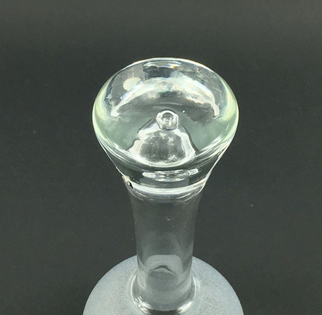 Scandinavian Space Age Minimalist Glass Vase From Bergdala, Sweden, 1970s photo buy