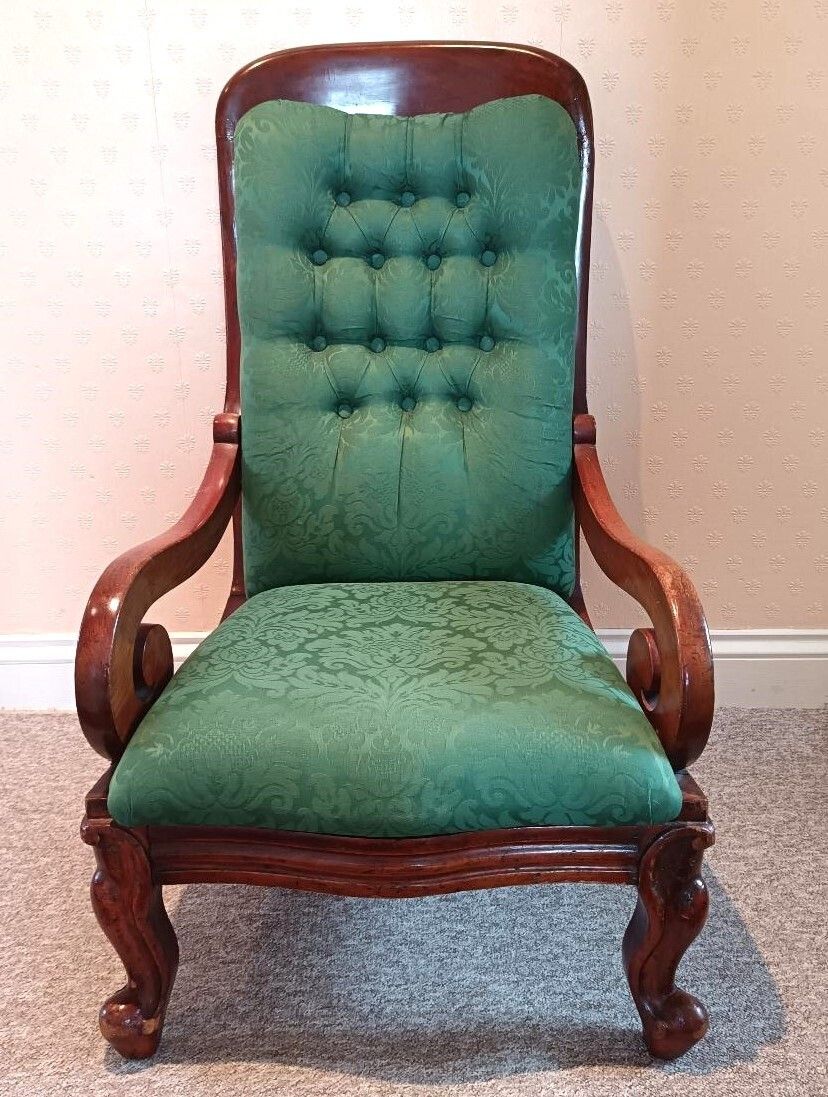 High Quality Victorian Slipper Chair photo furniture