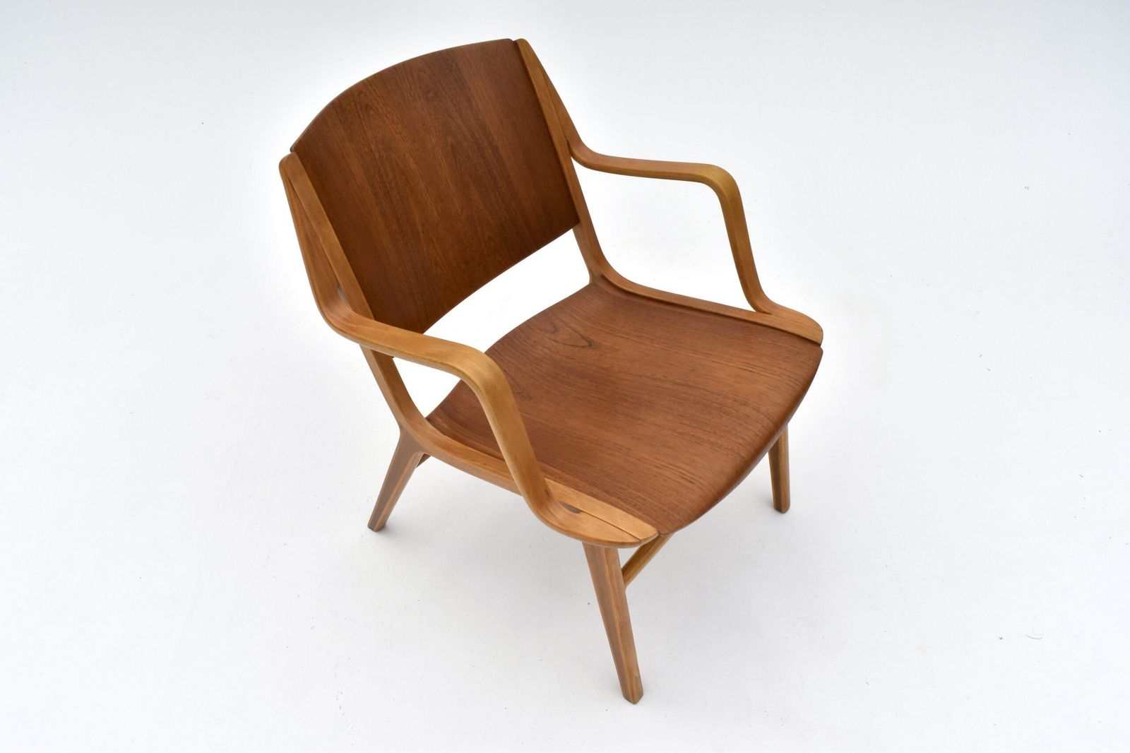 photo vintage Peter Hvidt Ax Chair For Fritz Hansen