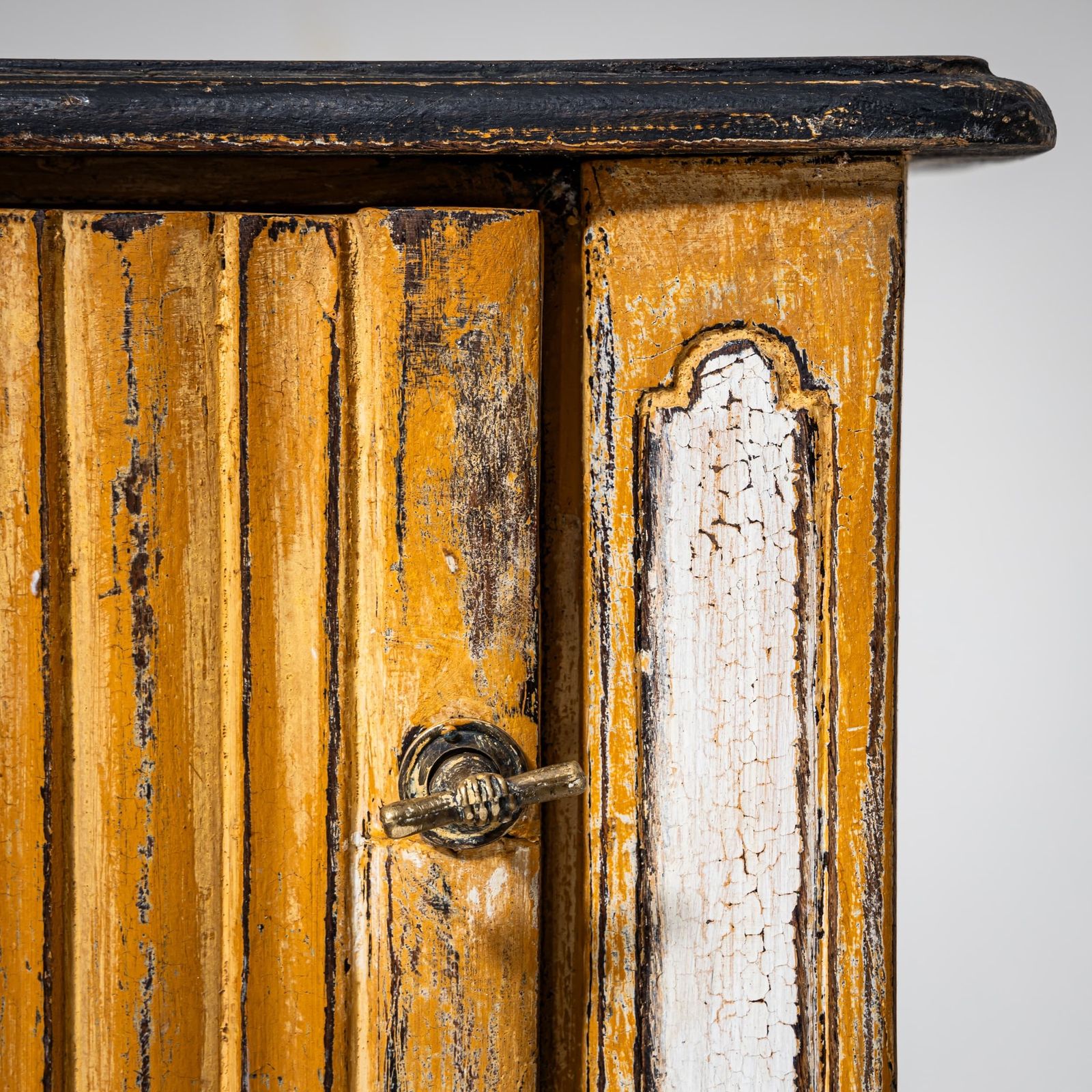 Elegant Bedside Table Around 1800 photo vinterior