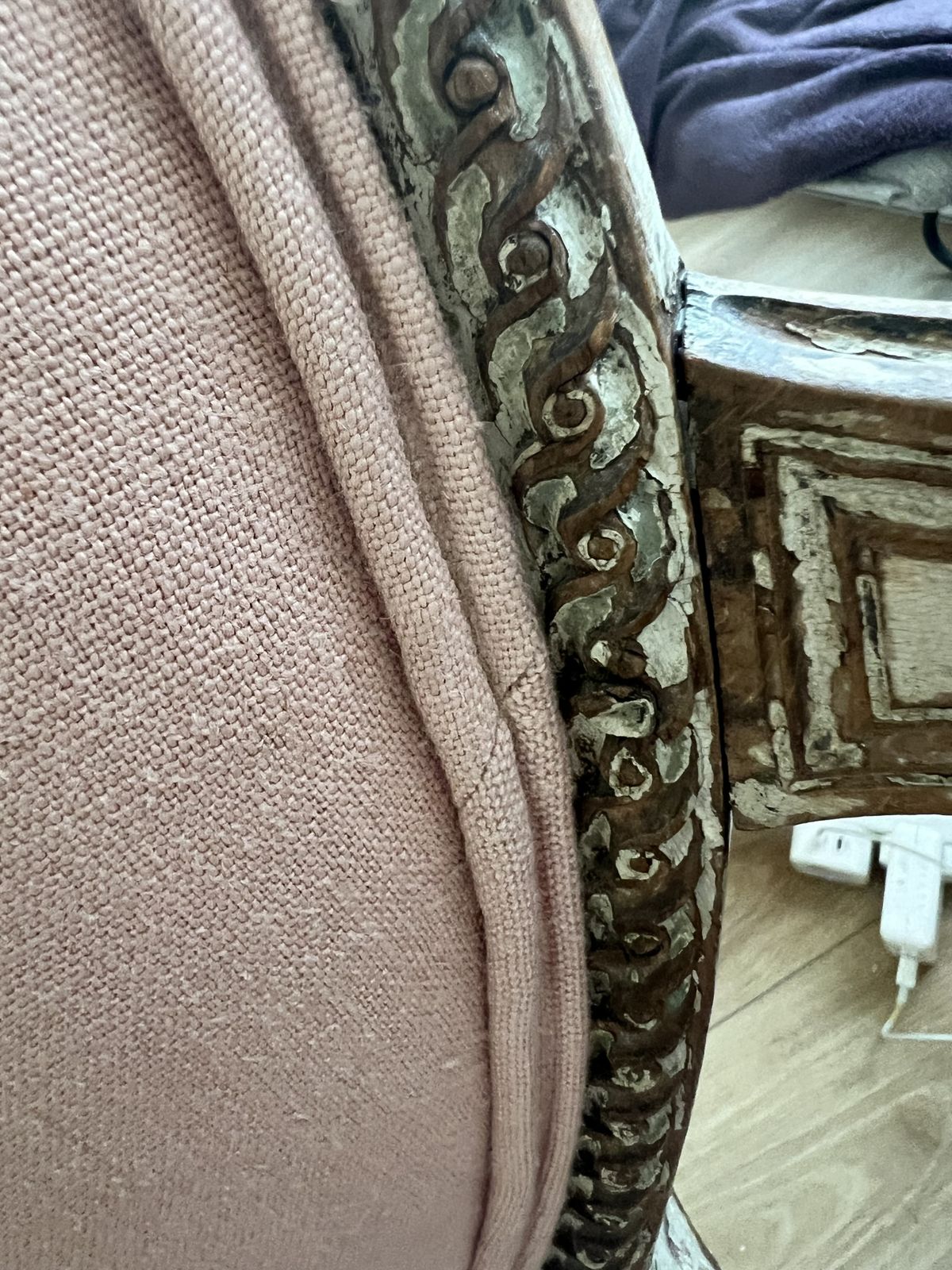 photo buy Antique French Louis XVI Style Armchair
