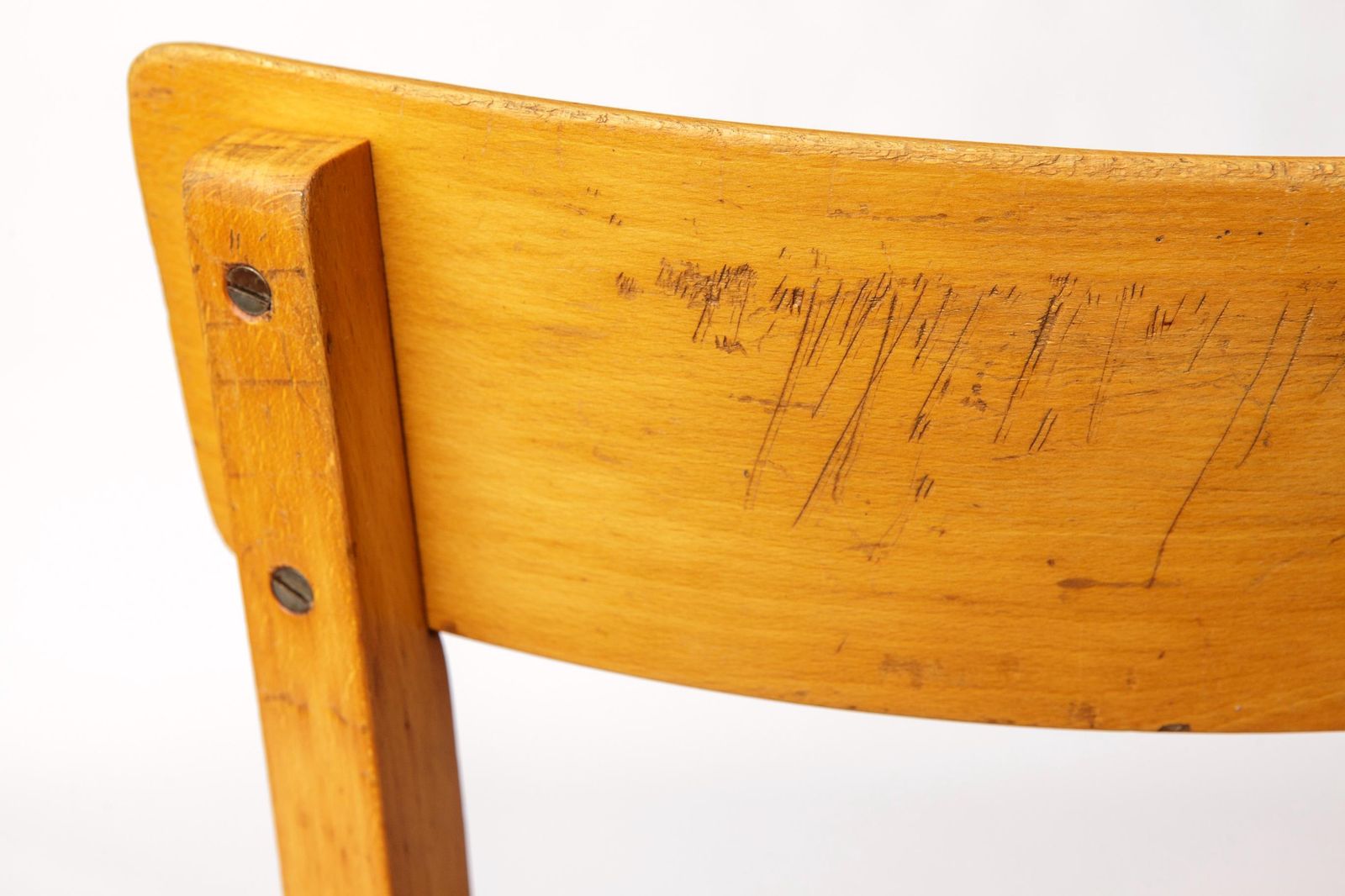 Pair Of 1950s Frankfurt Dining Chairs, Germany – Refurbished Beechwood Classics photo buy