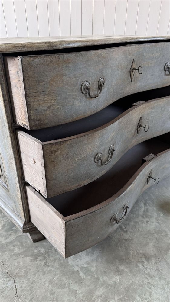 18th Century French Chest Of Drawers photo vintage