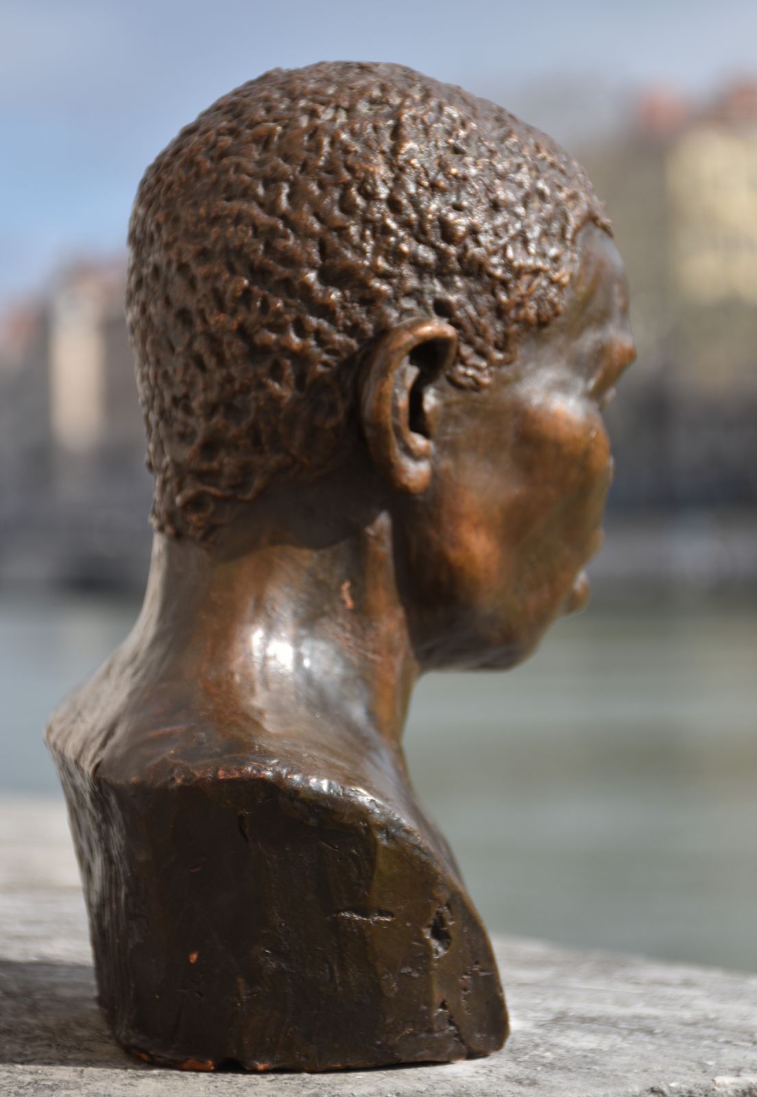 James Havard Thomas, Head Of A Young Man (1884) photo Art